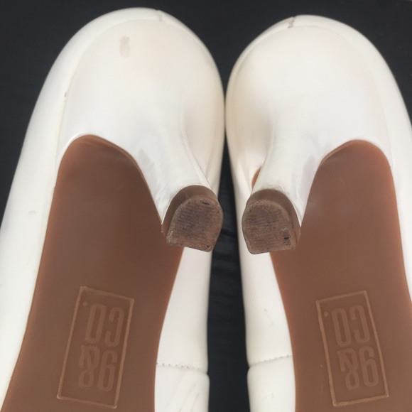 Nine & Co. White Heels size 10m - Picture 7 of 8